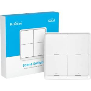 BroadLink Bluetooth BLE смарт ключ с четири бутона BroadLink SC4B4 (6924826708923)