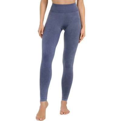 Dámske legíny 4F-TIGHTS FNK F407-WAW25TFTIF407-30A-DARK BLUE ALLOVER Modrá