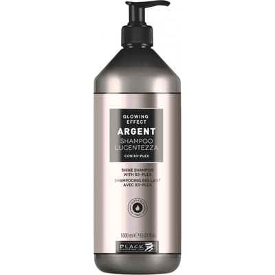 BLACK Argent Glowin Effect Shampoo 1000 ml - posilňujúci a obnovujúci šampón