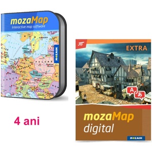 Moza Исторически атлас multilingual - издание Extra, 4 години (MS-4098D-4)