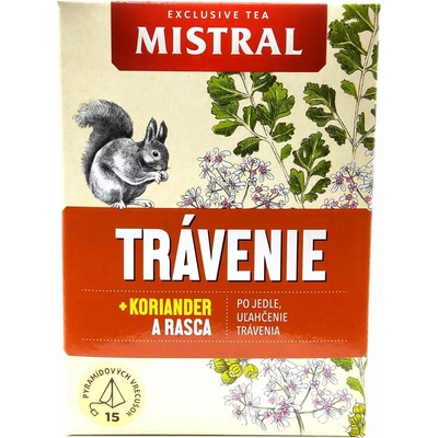 Mistral Trávení s koriandrem a kmínem 15 x 2 g