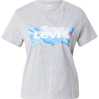 Levi's Тениска 'Graphic Jordie Tee' сиво, размер L