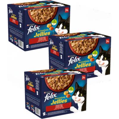 FELIX Sensations Countryside Delights v želé: 72x85 g