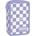 BackUP Purple Chess несесер с 2 ципа ПЪЛЕН