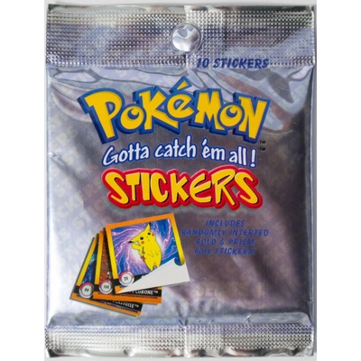 Pokémon Artbox Series 1 Stickers 1999 – Zboží Dáma