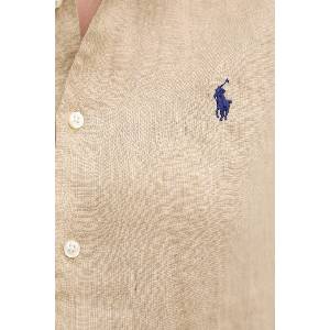 Ralph Lauren риза дамска от лен (211973366)