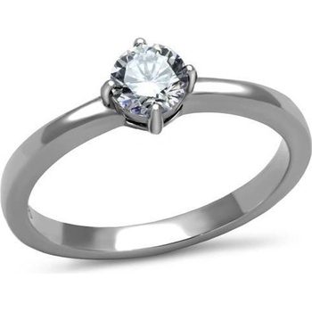 Šperky4U ocelový prsten se zirkonem AL 0026