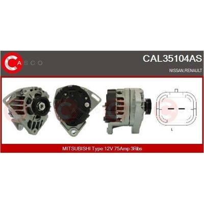 Generátor CASCO CAL35104AS