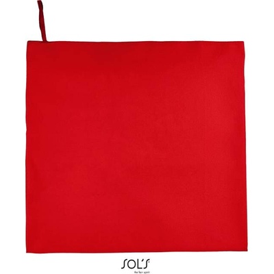 Sol´S Atoll osuška z mikrovlákna red 100 x 150 cm