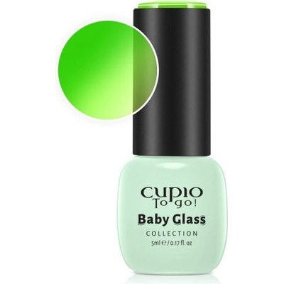 Cupio Gel lak zelený Baby Glass Collection Clover 5 ml