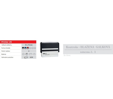 Colop Printer 25