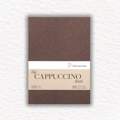 Hahnemühle skicár THE CAPPUCCINO BOOK 120 gsm 40 listov A4