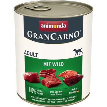Animonda GranCarno Original Adult дивеч 800 г