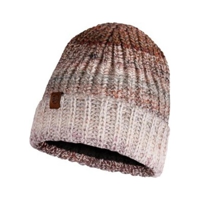 Buff knitted Hat Olya grey