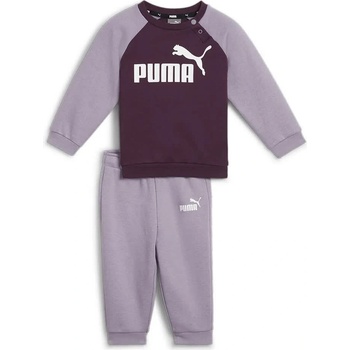 PUMA Minicats Ess Raglan set - Purple (Pale Plum)