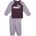 PUMA Minicats Ess Raglan set - Purple (Pale Plum)