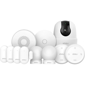 Dahua Комплект за охранителна система Imou Alarm Kit 3, 1x ZG2 Gateway, 2x Motion Sensor ZP1, 4x Door Sensor ZD1, 1x Siren ZR1, 2x Remote ZB1, 1x RANGER 2C 3MP - HOME ALARM KIT-11-RANGER 2C (HOME ALARM KIT-
