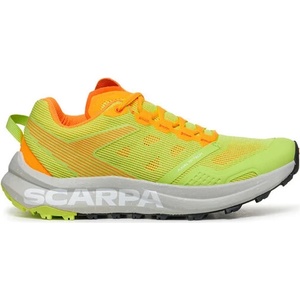 Scarpa Дамски маратонки Scarpa Women's Spin Planet Trail running shoes - Sunny Green / Orange Fluo - размер 41, 5 (EU) (123-1033-0222)