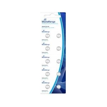 MediaRange Premium Alkaline монетни батерии AG1 (LR621) 1.5V - 10 бр