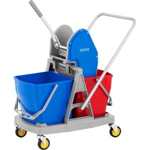 ulsonix Количка за почистване - с изцеждане - 2 кофи - 36 л UNICLEAN 11 (UNICLEAN 11)