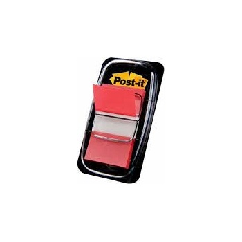 3M Сигнални ленти 3М Post-it 680, 25.4x43.2mm, червен (02203-А-ЧЕРВЕН)