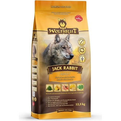 Wolfsblut Jack Rabbit Adult králik so zeleninou 15 kg