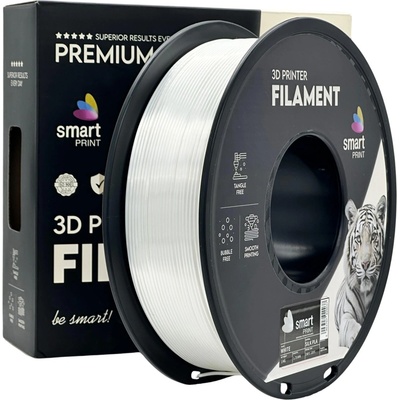 Smart Print FG-S89-E1, 3D филамент, PLA Silk, White, 1kg, 1, 75mm (FG-S89-E1)