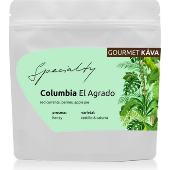 Gourmet Káva Specialty Columbia El Agrado Honey 250 g