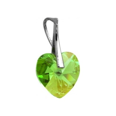iŠperky Strieborný prívesok srdiečko Swarovski ID|110888