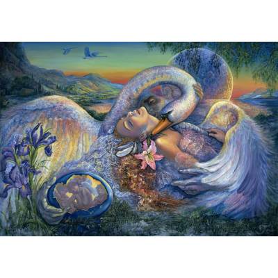 Grafika - Puzzle Josephine Wall: Leda and the Swan II - 1 000 piese