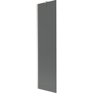 Mexen Next параван за вана 1-крилен 50 x 150 cm, графит, четкан никел - 895-050-000-00-40-97 (895-050-000-00-40-97)