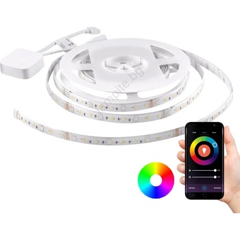 Polux RGB LED Димируема лента Wi-fi + музикална функция LED/20W 5 м Tuya (SA1119)