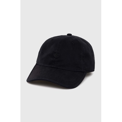 adidas Originals Памучна шапка с козирка adidas Originals Premium Essentials Dad Cap в черно с изчистен дизайн IC3031 (IC3031)