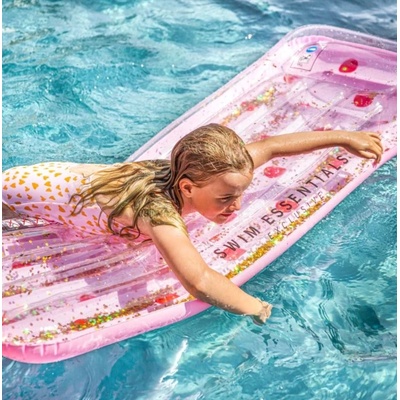 Swim Essentials Swim Essentials: Плажен дюшек за деца 6+ години "Pink with Red dots (SWE-2020SE45)