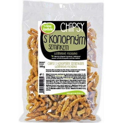 Green Apotheke Chipsy s konopím a chilli 100g
