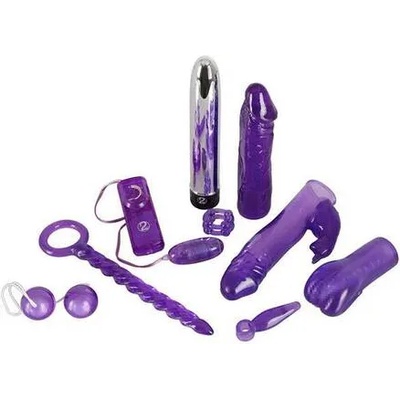 Секс комплект от 9 части Purple Toy Set