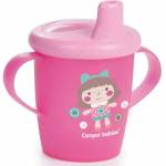 Canpol babies Неразливаща се чаша с твърд накрайник Canpol - Toys, 250 ml, розова (31/200_pin) - ozone