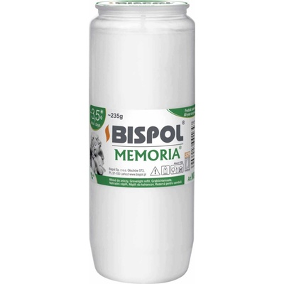 Olejová náplň do sviečok Bispol 14,5 cm