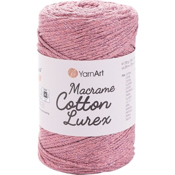YARNART Macrame Cotton Lurex 2 mm 205 m 743 юта (Macrame Cotton Lurex 743)
