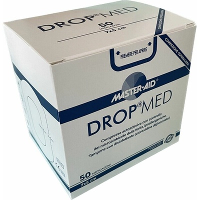 Drop Med Rychloobvaz sterilní antiseptický 7x5 50 ks