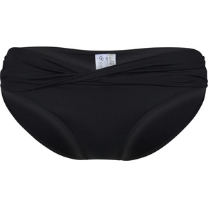 Seafolly Дамско бикини долнище Seafolly Women's Collective Twist Band Hipster Bikini bottom - Black - размер 40 (EU) (150-2119-0214)
