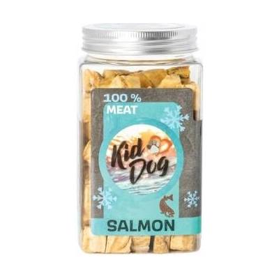 Kiddog Super Premium 100% freeze dried SALMON CUBES lososí maso 80 g