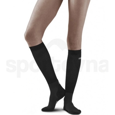 CEP Podkolenky RECOVERY black/black