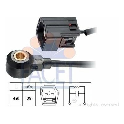 Ford FOCUS C-MAX 2/2007- senzor klepania /FACET/