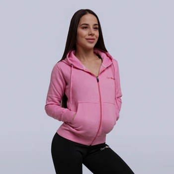 GymBeam Zipper hoodie Baby Pink pink