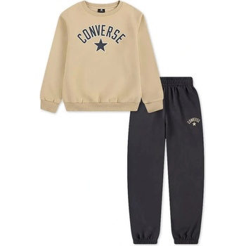Converse kids Heritage Est Cnv Po Fleece set - Beige / Grey (Dark Matter)