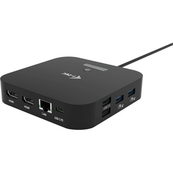 i-Tec USB-C Dual HDMI Docking Station, Power Delivery 100W C31DUALHDMIDOCKPD