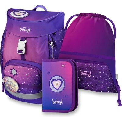 Baagl SET 3 Airy Koně Srdce – Zboží Mobilmania