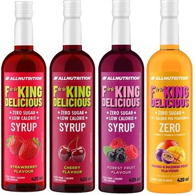 ALLNUTRITION Fitking Delicious Syrup Zero 420 ml Citrón