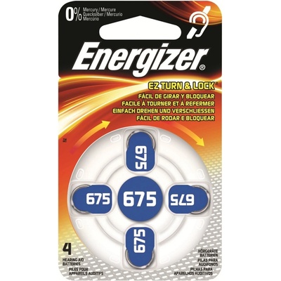 Energizer 675 4ks 7638900349252